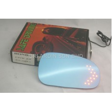 Honda Civic 96-99 Blue Side Mirror w LED Signal